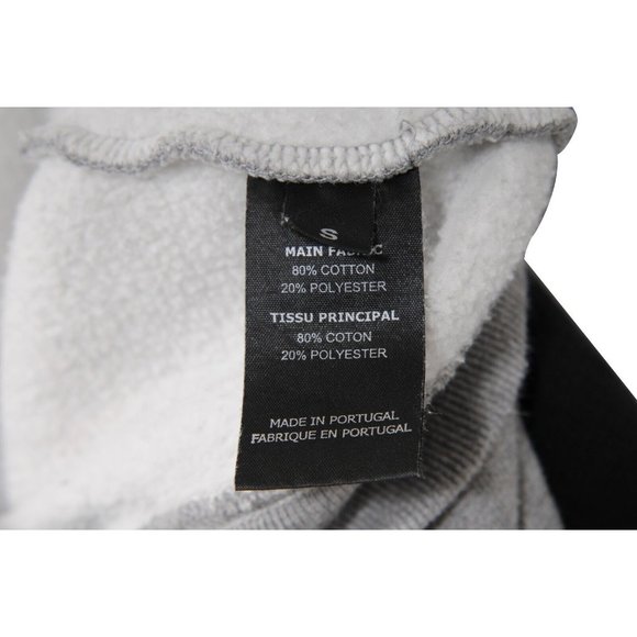 Vetements Mens Limited Edition Logo Sweatshirt Size Small Grey Black Colorblock - Picture 6 of 8